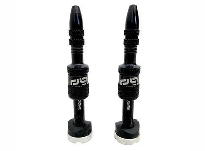E Thirteen Schrader Quickfill Tubeless Valves Gen2 - 23-31mm Depth - Black