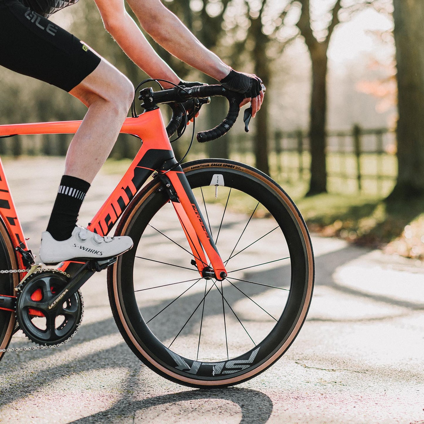 Goodyear Eagle Sport 700c Folding Road Tire - Tan