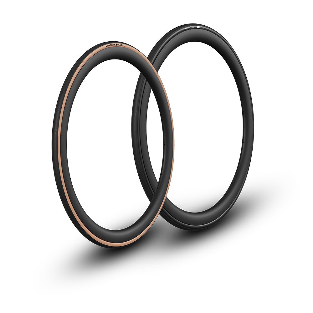 Goodyear Eagle 700c Folding Road Tire - Transparent