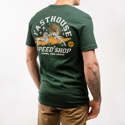 Fasthouse Eleanor Tee - Forest Green