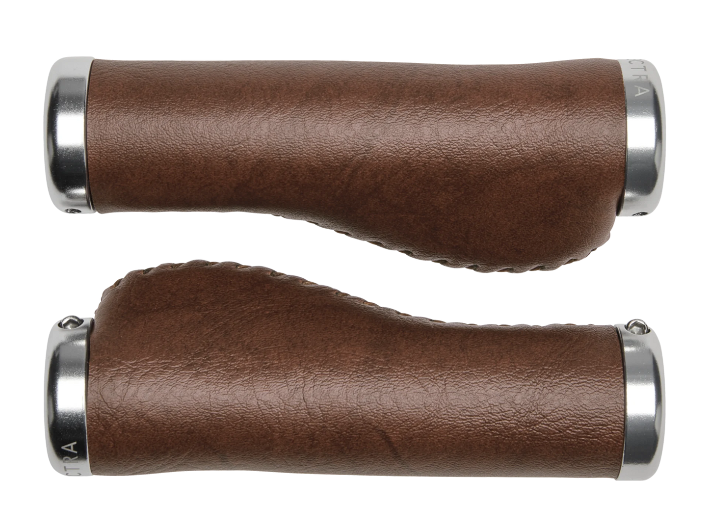 Electra Classic Faux Leather Ergo Grip Set - Brown