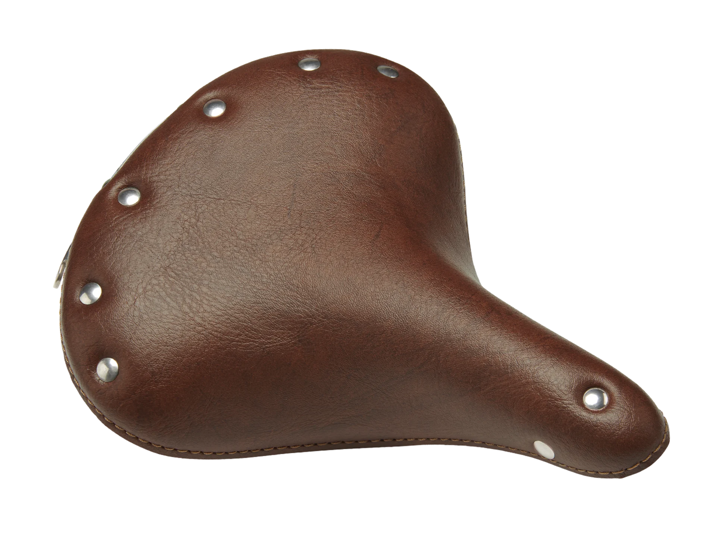 Electra Classic Faux Leather Bike Saddle - Brown