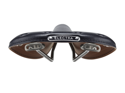 Electra Classic Faux Leather Bike Saddle - Black