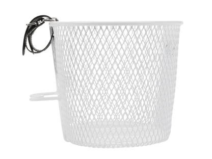 Electra Mesh Small Basket - White