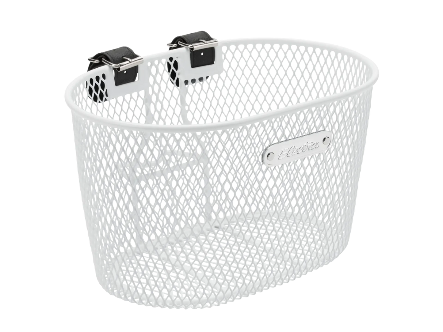 Electra Mesh Small Basket - White