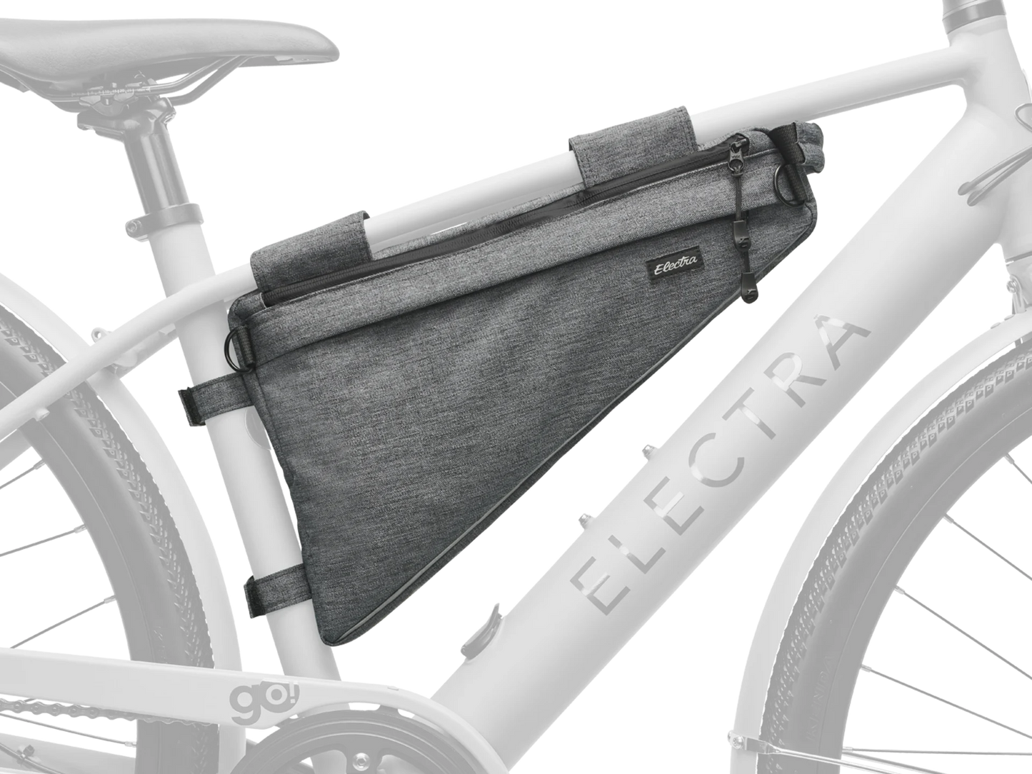 Electra Triangle Frame Bag - Gray