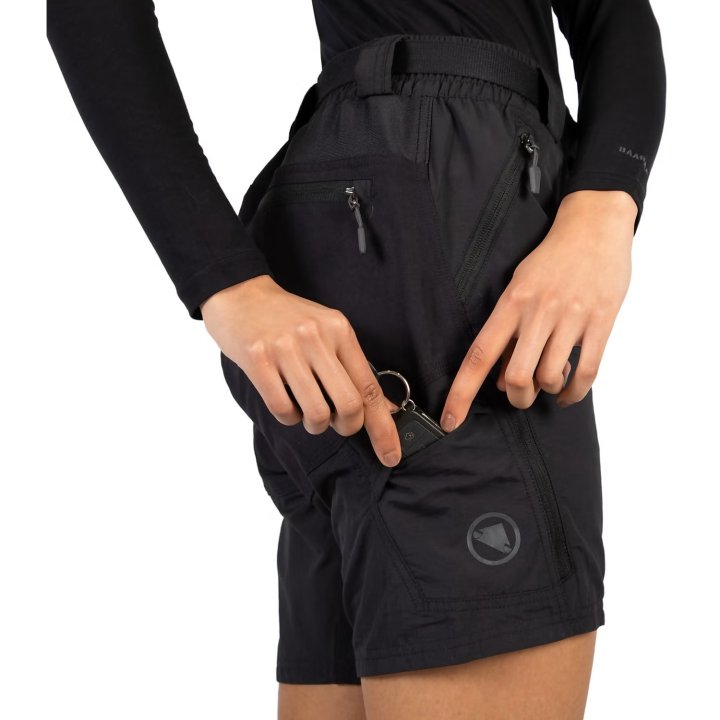 Endura Hummvee MTB Short with Liner - Womens - Black