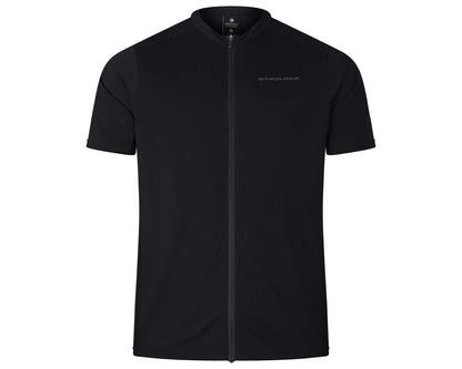 Endura Loop Short Sleeve Zipped MTB Jersey - Black