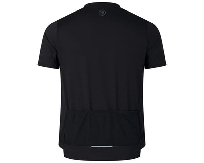 Endura Loop Short Sleeve Zipped MTB Jersey - Black