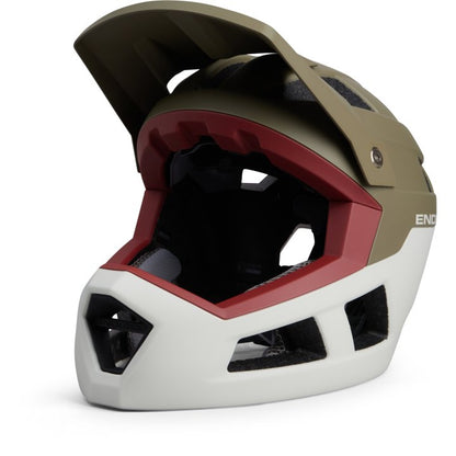 Endura SingleTrack MIPS Full Face Helmet - Tweed Green