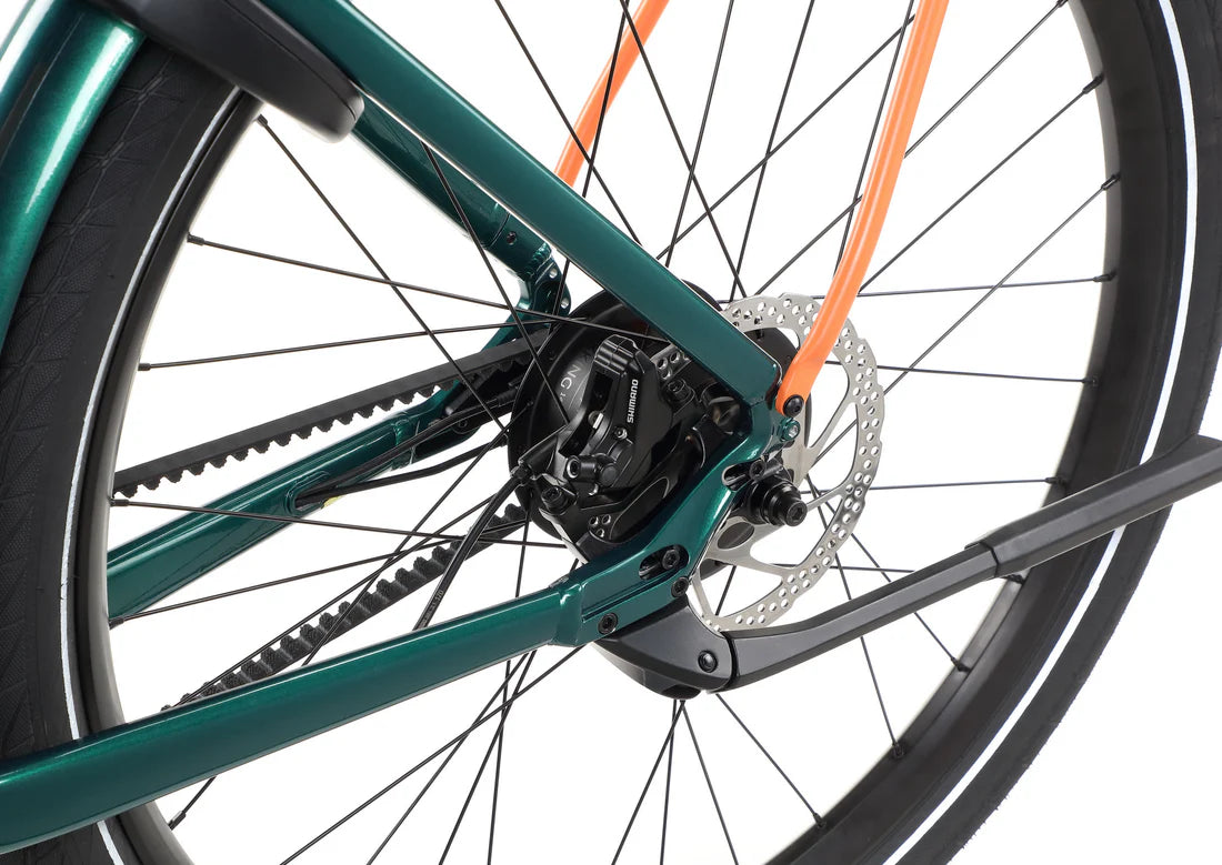 Haro Escondido 1 Belt Drive 29 - Gloss Oxford Green-Orange