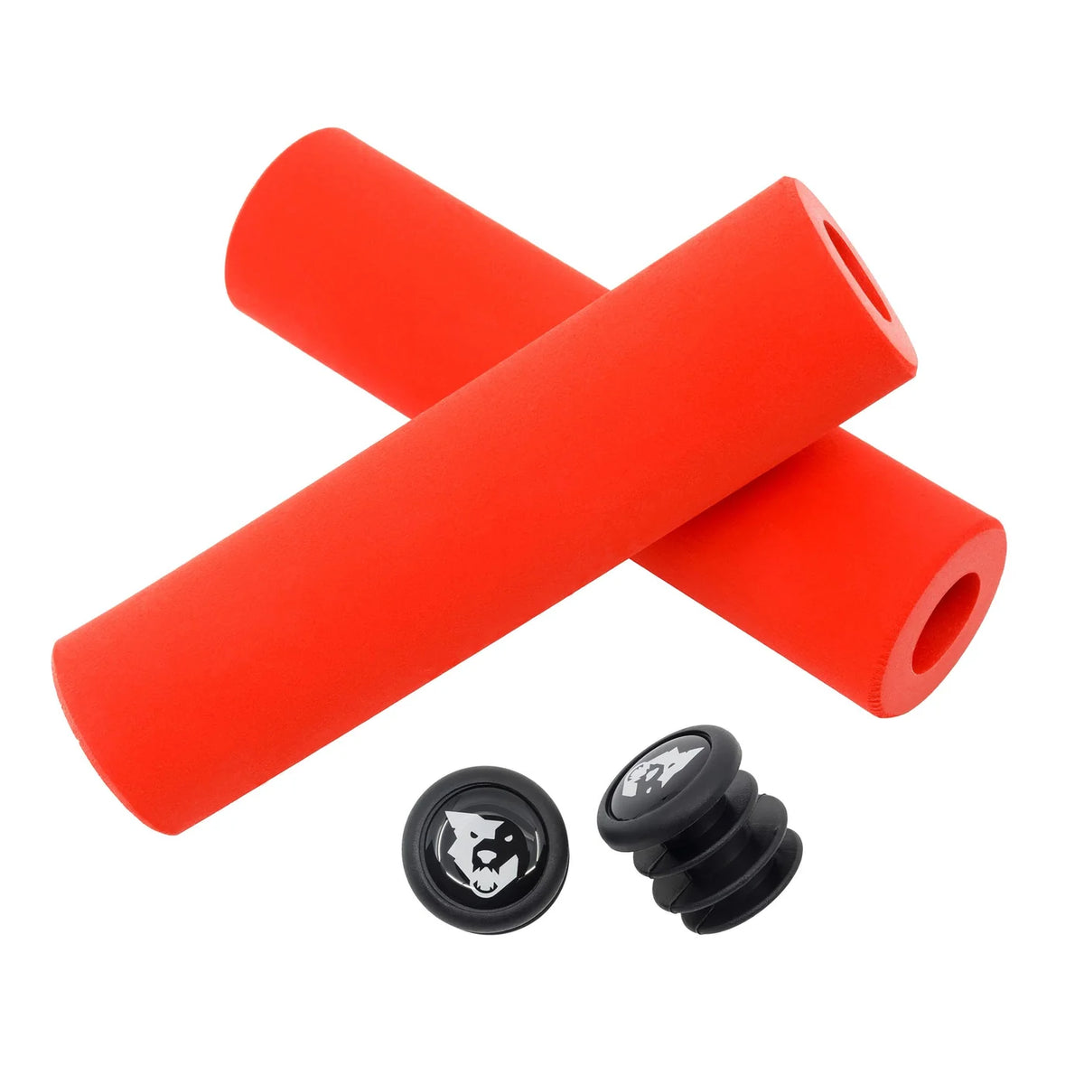 Wolf Tooth Components Fat Paw V2 Grips - Red