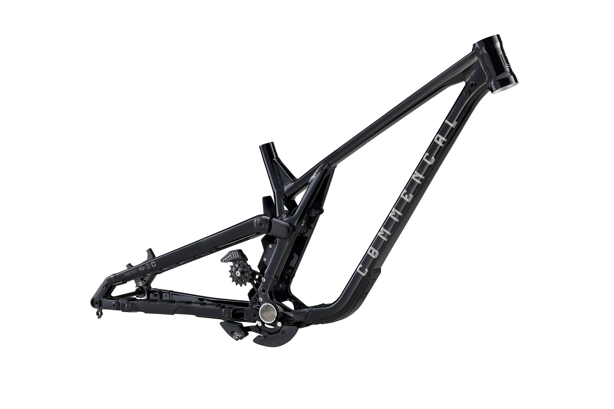 Commencal Supreme DH V5 Frame - Pure Black – Cambria Bike