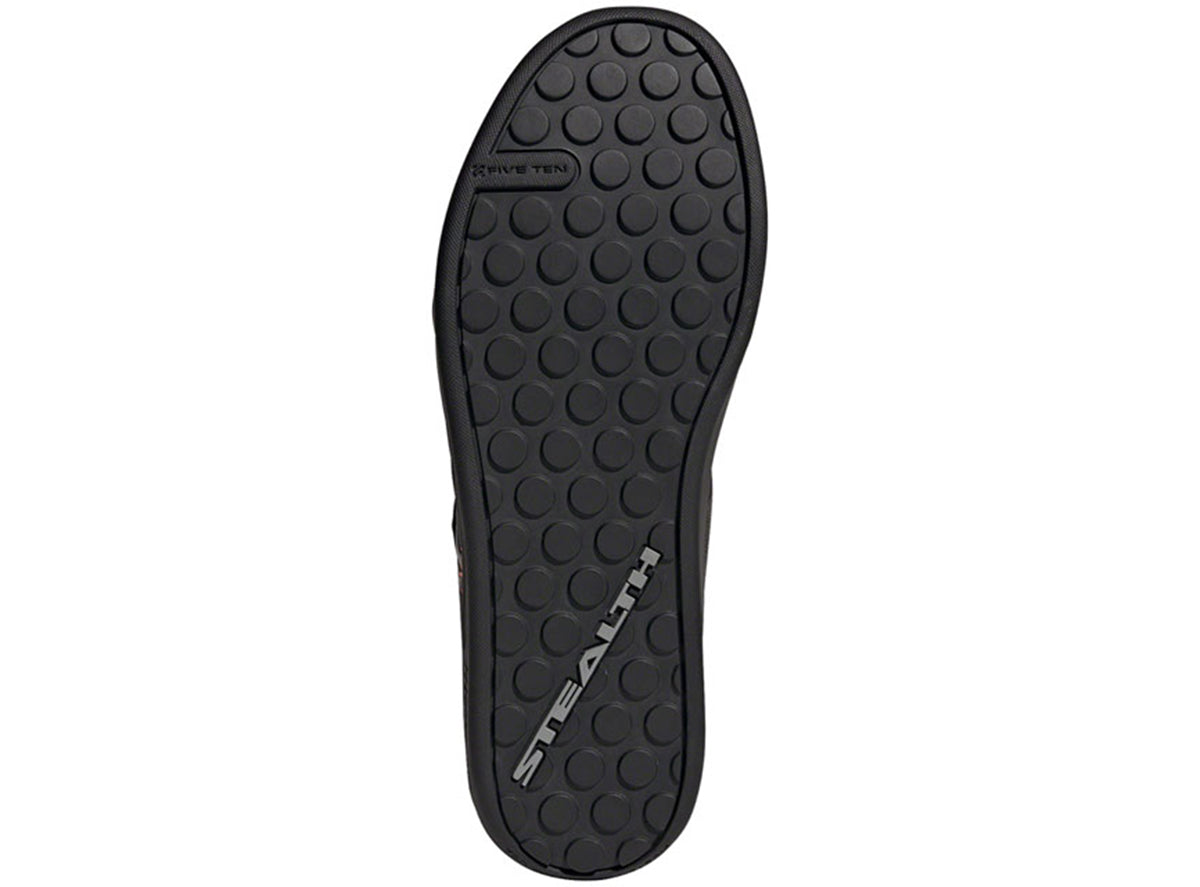 Five Ten Freerider Pro Mid VCS Flat Pedal Shoe - Core Black-Solar Red-Gray Three - 2023