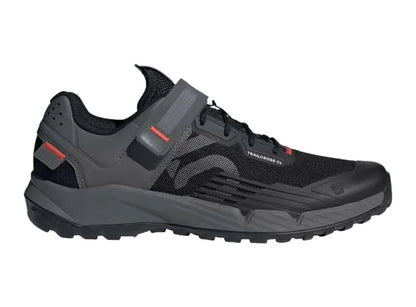 Five Ten Trailcross Clip-In MTB Shoe - Core Black-Gray Three-Red