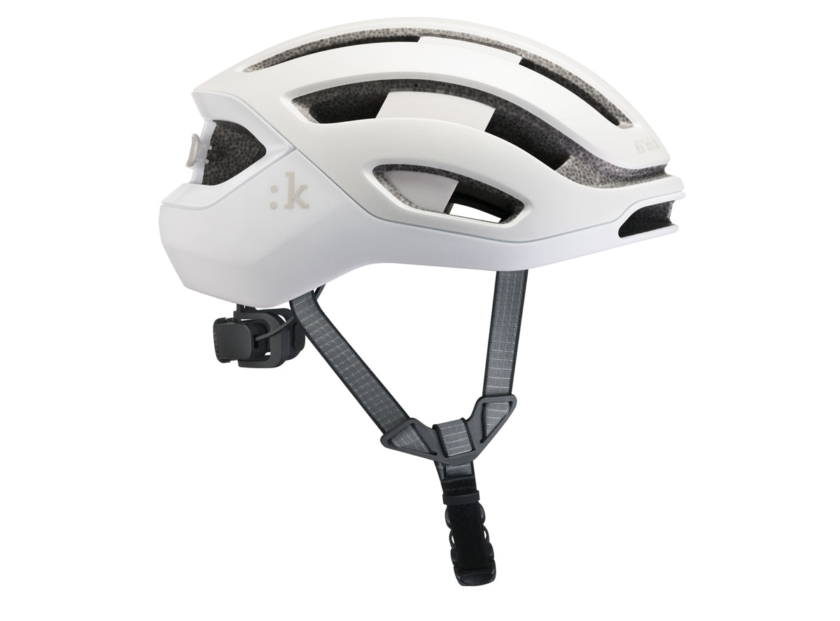 Fizik Kudo Road Helmet with Light - White
