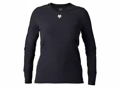 Fox Racing Defend Thermal Long Sleeve MTB Jersey - Womens - Black