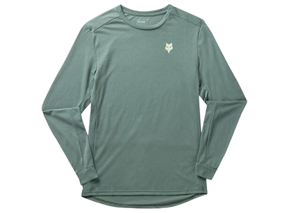 Fox Racing Ranger Dri Release Long Sleeve MTB Jersey - Shepherds - Hunter Green