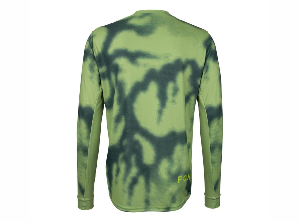 Fox Racing Ranger Long Sleeve MTB Jersey - Taunt - Pale Green