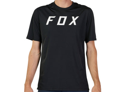 Fox Racing Ranger Short Sleeve MTB Race Jersey - Moth - Black