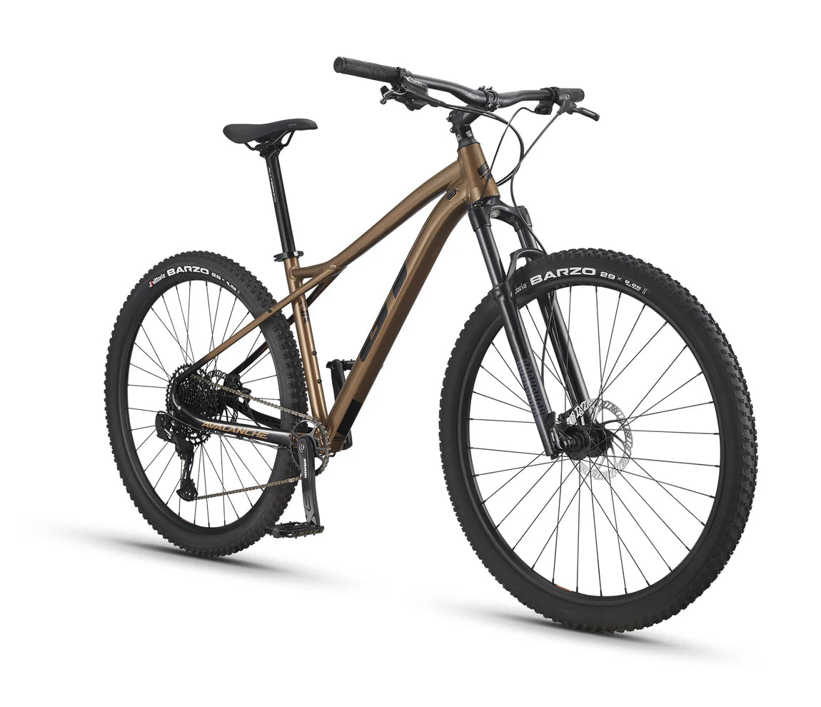 GT Bikes Avalanche Expert 29 - Satin Bronze-Aqua - 2024