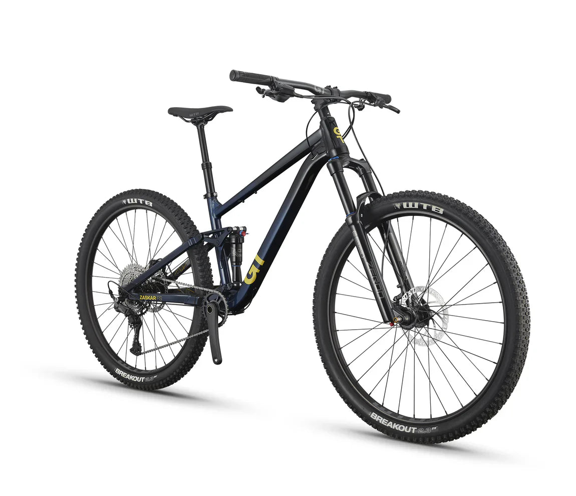 GT Bikes Zaskar FS Comp 29 - Indigo - 2024 - Blem