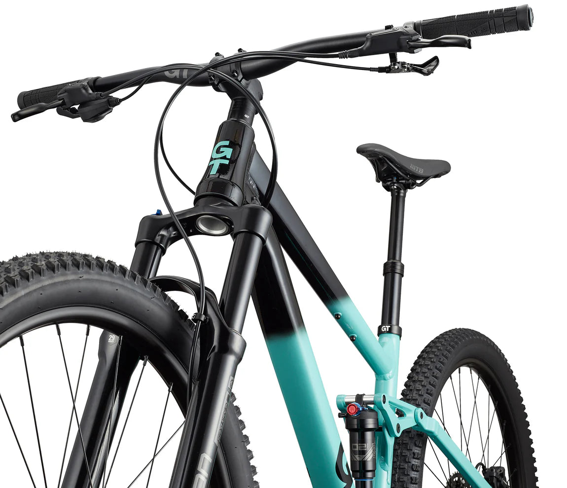 GT Bikes Zaskar FS Comp 29 - Sea Green - 2024