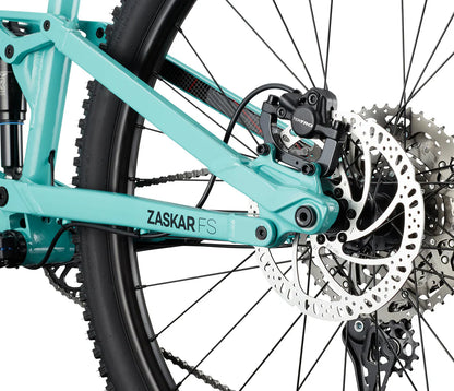 GT Bikes Zaskar FS Comp 29 - Sea Green - Blem