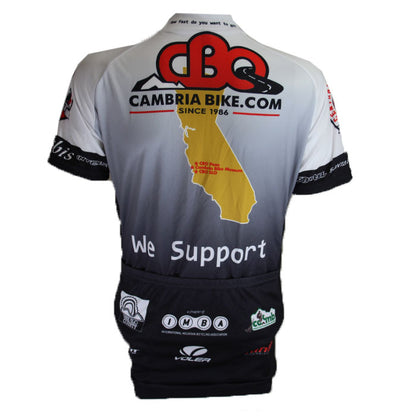 Voler CBO Short Sleeve Road Jersey - Womens - Black-White