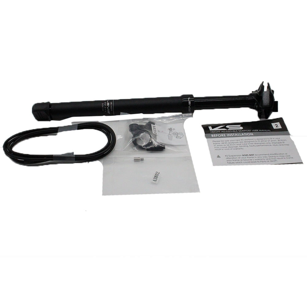 KS Suspension LEV Si Dropper Seatpost - Black - OE