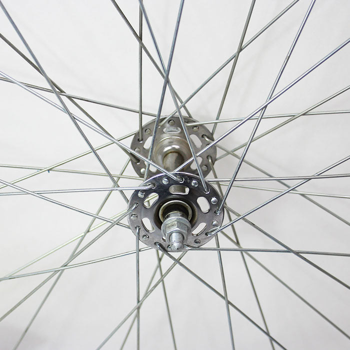 CBO Generic 24" x 1 3/8 Front Wheel with Tire - Silver