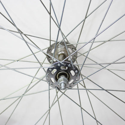 CBO Generic 24" x 1 3/8 Front Wheel with Tire - Silver