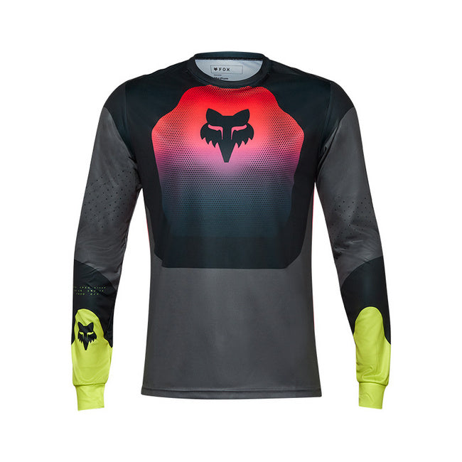 Fox Racing Ranger Long Sleeve MTB Jersey - Revise - Black-Pink