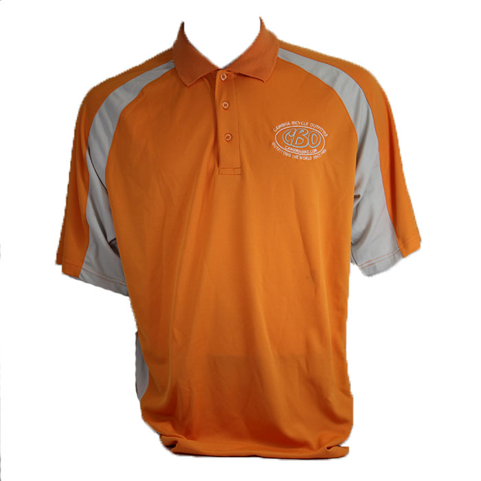 CBO Cool Tech Performance Polo Shirt - Orange