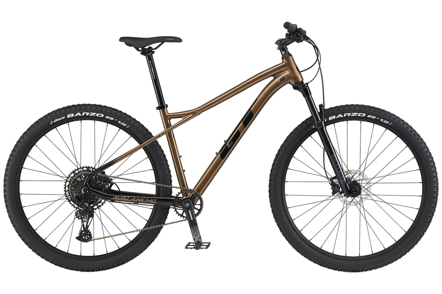 GT Bikes Avalanche Expert 29 - Satin Bronze-Aqua - 2024