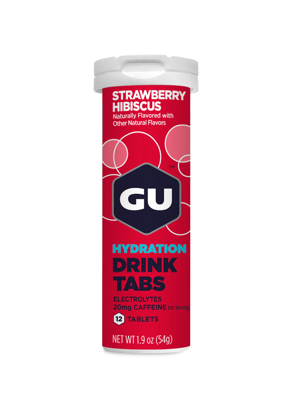 GU Hydration Drink Tabs - Strawberry Hibiscus