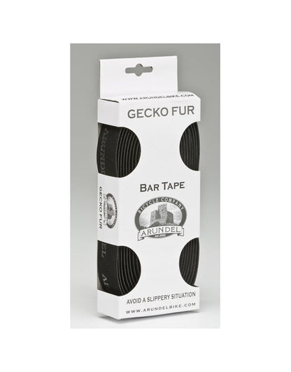 Arundel Gecko Fur Bar Tape - Black