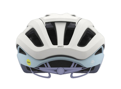 Giro Aries Spherical Road Helmet - Matt White-Light Lilac Fade