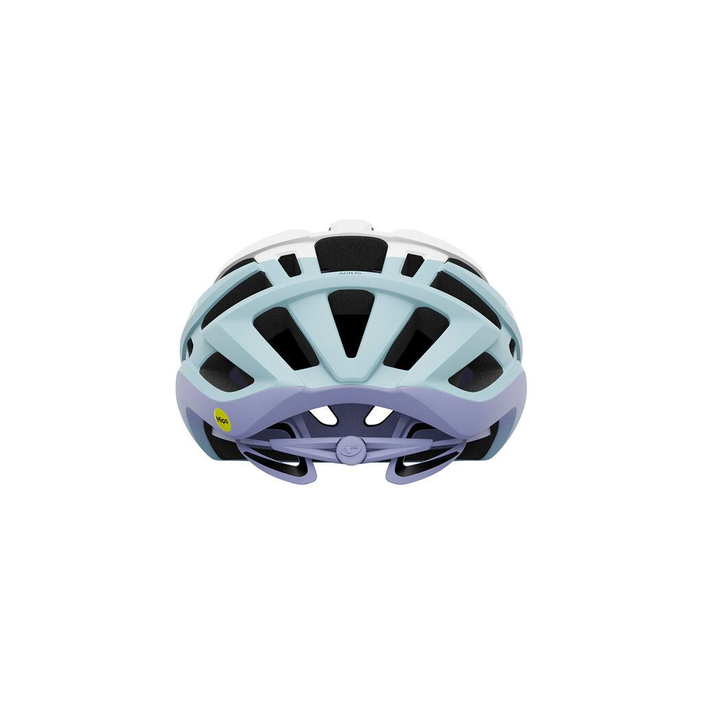 Giro Agilis MIPS Road Helmet - Matt White-Light Lilac Fade