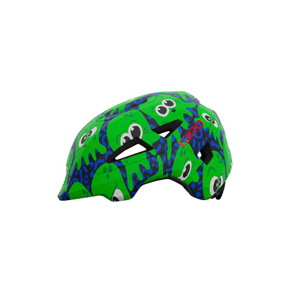 Giro Scamp II Child Helmet - Matt Midnight-Bright Green Inked