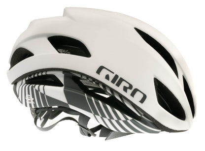 Giro Eclipse Spherical Road Helmet - Matt White-Charcoal Rush