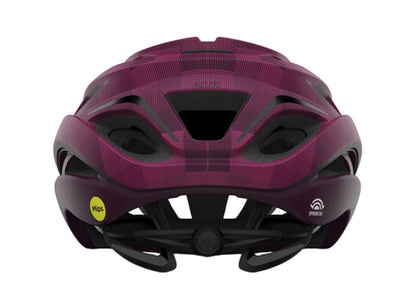 Giro Helios Spherical Road Helmet - Matt Dark Cherry Towers