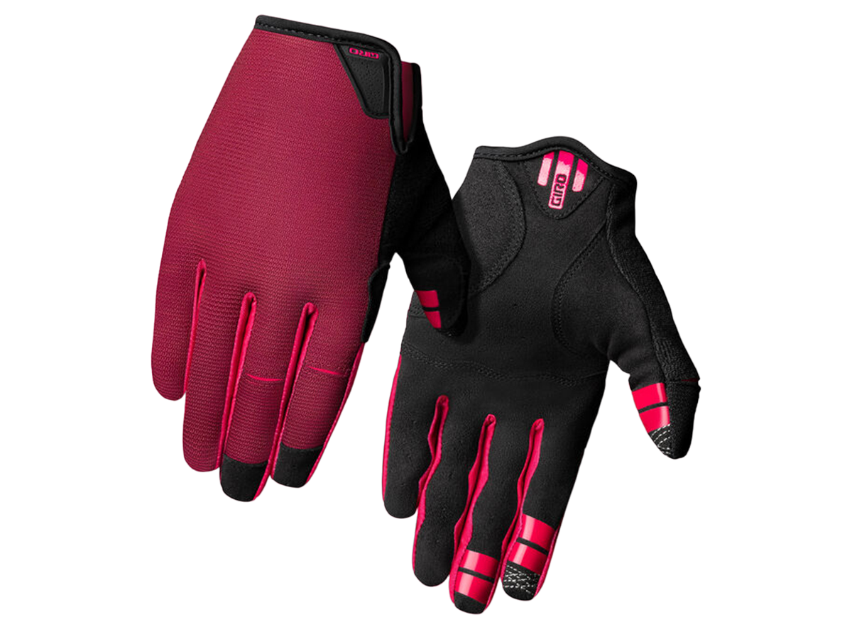 Giro LA DND MTB Glove - Womens - Dark Cherry-Raspberry