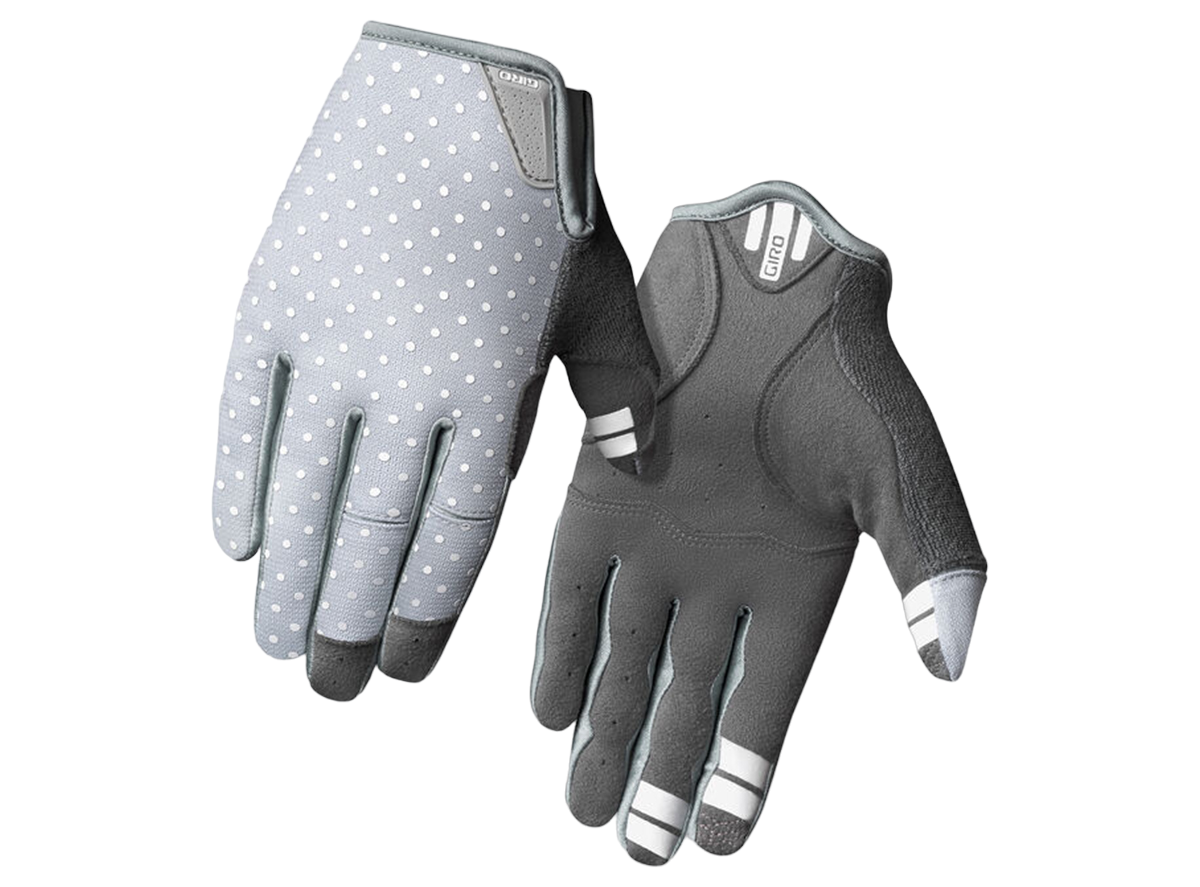 Giro LA DND MTB Glove - Womens - Sharkskin-White Dot