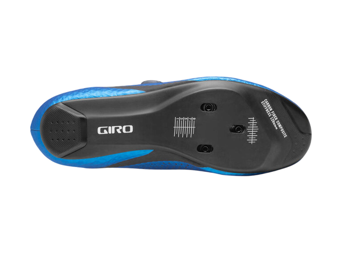 Giro Regime Road Shoe - Ano Blue – Cambria Bike