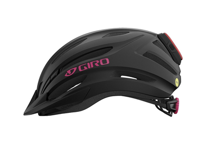 Giro Register MIPS II LED Road Helmet - Womens - Matt Black-Raspberry