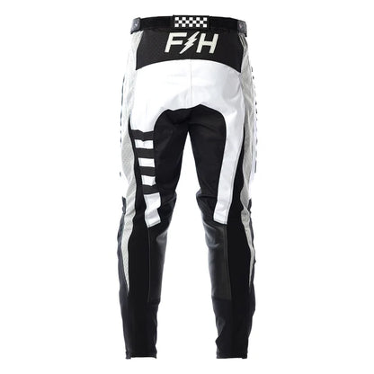 Fasthouse Grindhouse Pant - Youth - White-Black