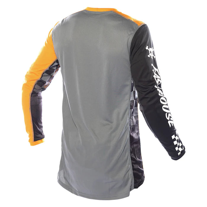 Fasthouse Grindhouse Alpha Jersey - Black-Amber