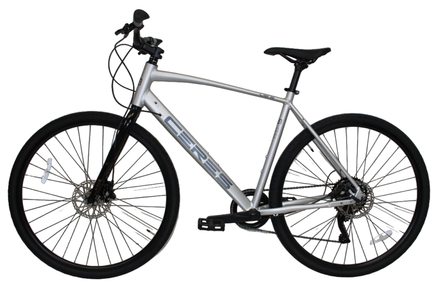 Ceres UB2 700c 9 Spd Hybrid MTB Bike - Kona Fork - Gray