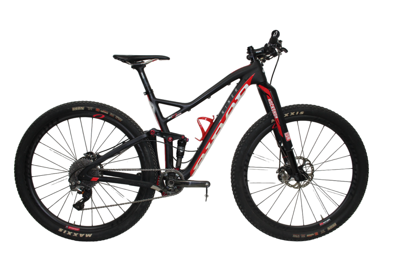 Niner RKT 9 RDO 29 - 5-Star - XTR 1X/RS1 - Black-Red - Demo1 – Cambria Bike